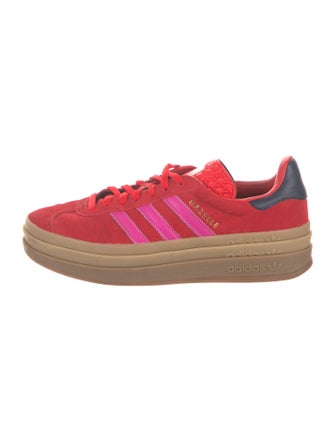 Adidas Suede Colorblock Pattern Athletic Sneakers