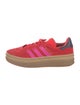 Adidas Suede Colorblock Pattern Athletic Sneakers