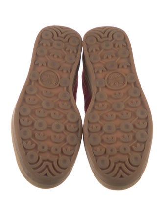 Adidas Suede Colorblock Pattern Athletic Sneakers