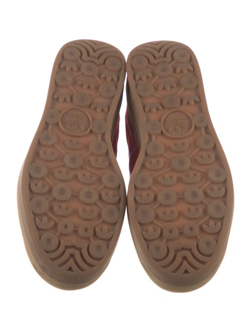 Adidas Suede Colorblock Pattern Athletic Sneakers