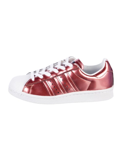 Adidas Leather Colorblock Pattern Sneakers