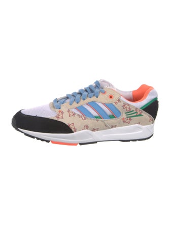 Adidas Leather Printed Sneakers