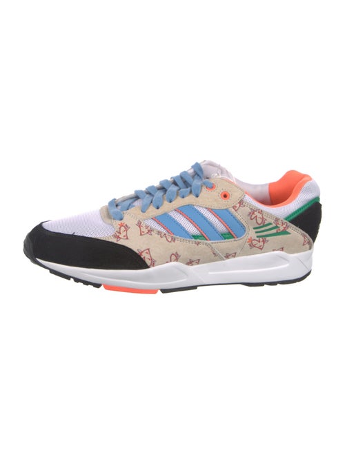 Adidas Leather Printed Sneakers