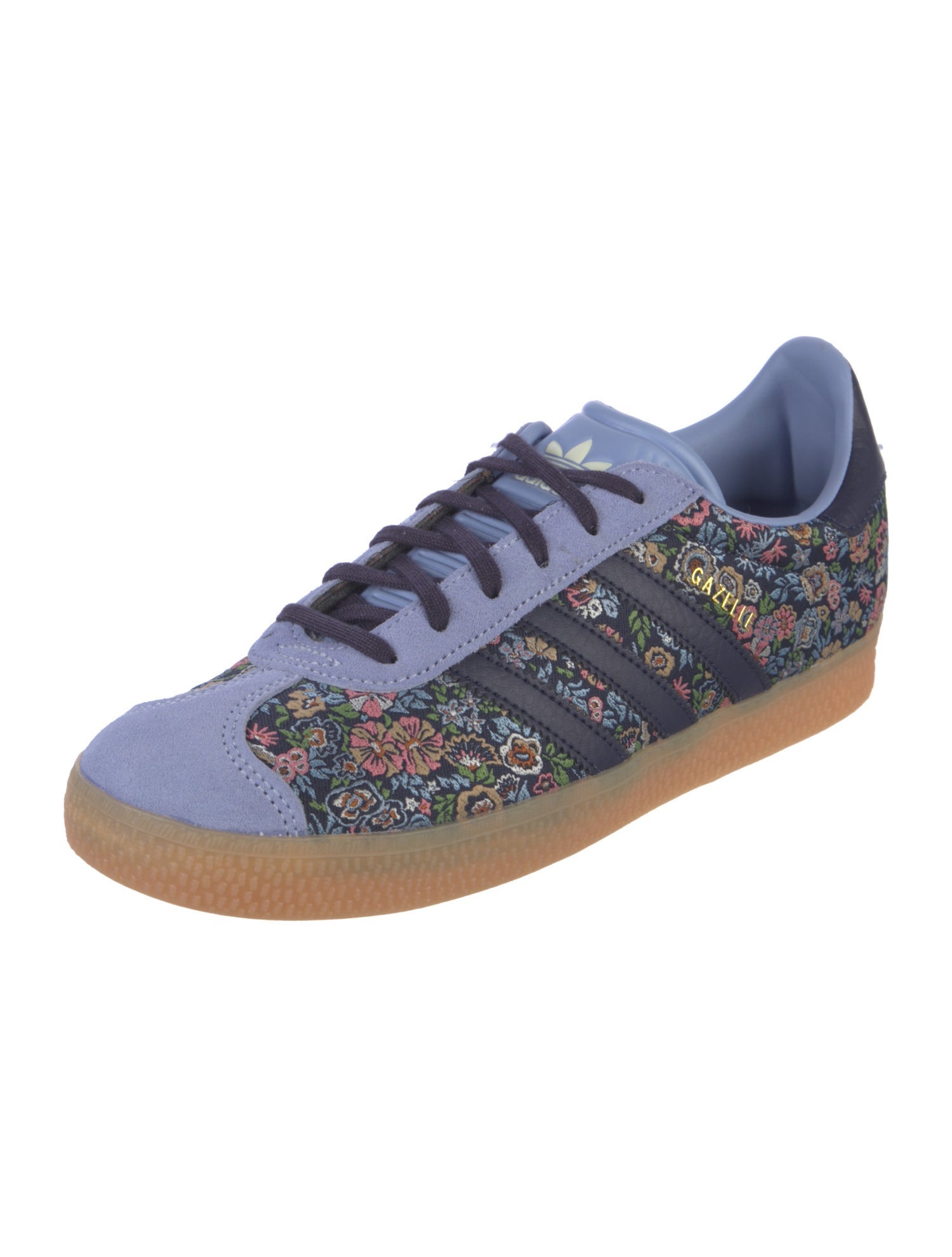 Adidas Suede Floral Print Sneakers