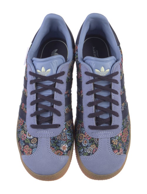 Adidas Suede Floral Print Sneakers