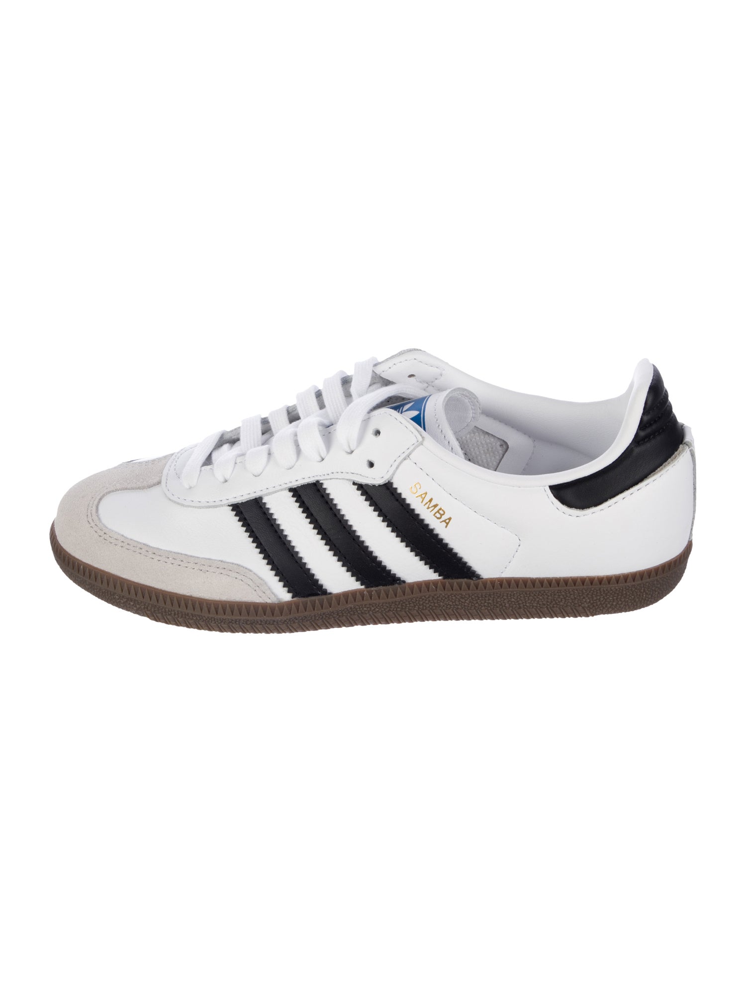 Adidas Leather Colorblock Pattern Sneakers