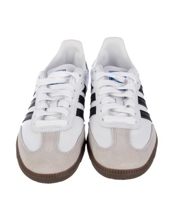 Adidas Leather Colorblock Pattern Sneakers