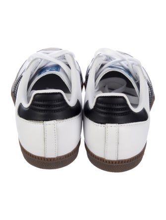 Adidas Leather Colorblock Pattern Sneakers