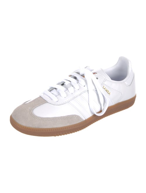 Adidas Leather Colorblock Pattern Sneakers