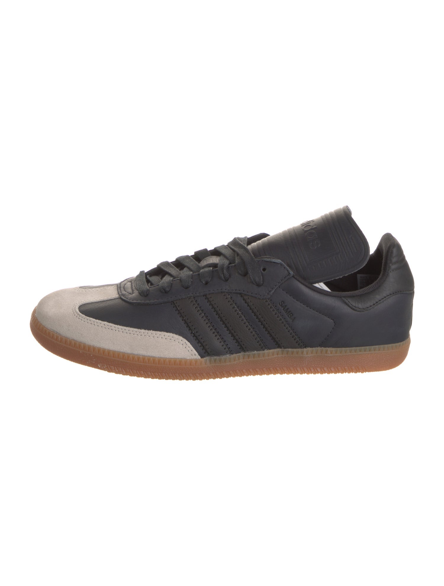 Adidas Leather Colorblock Pattern Sneakers