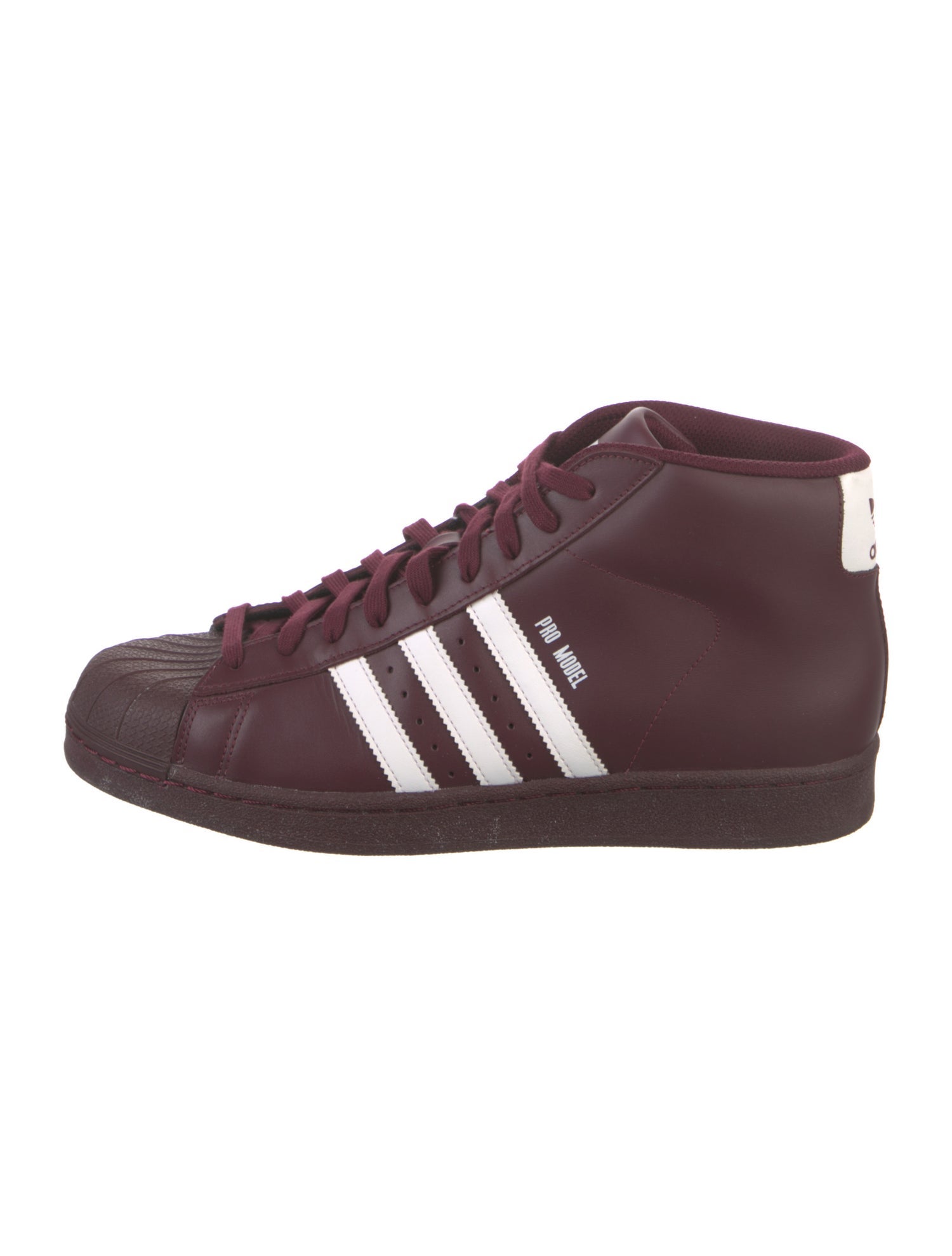 Adidas Leather Colorblock Pattern Sneakers