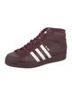 Adidas Leather Colorblock Pattern Sneakers