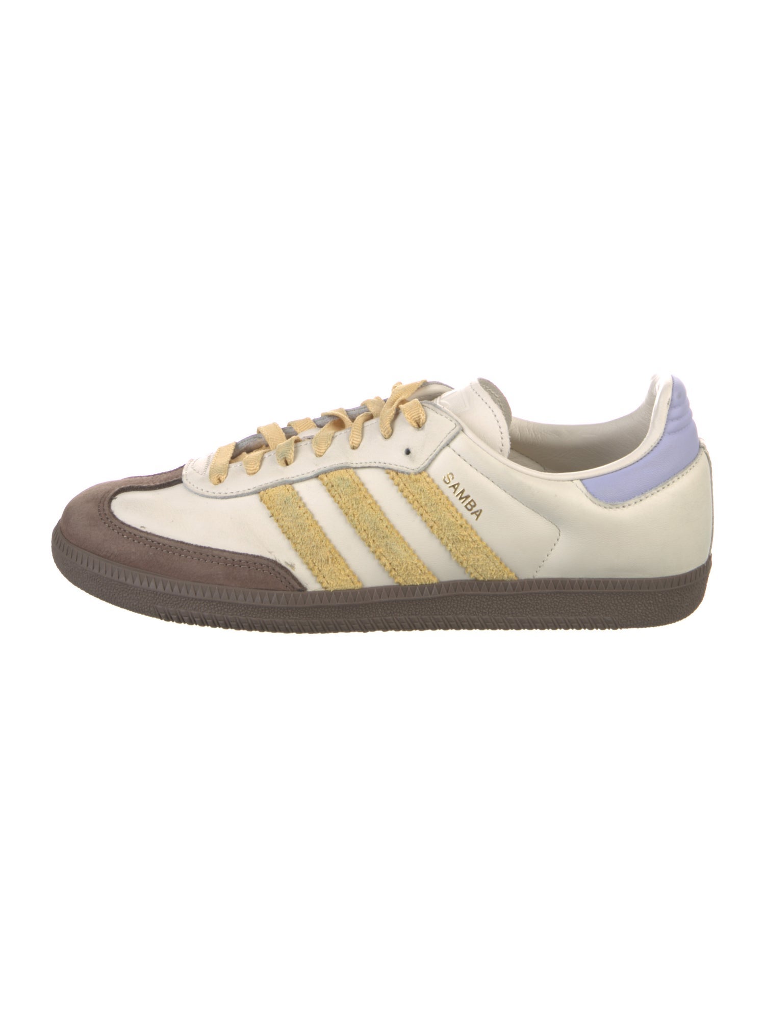 Adidas Leather Colorblock Pattern Sneakers