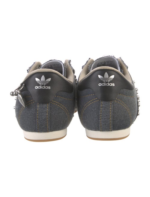 Adidas Denim Lace Pattern Athletic Sneakers