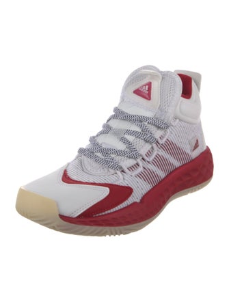 Adidas Leather Printed Sneakers