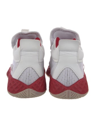 Adidas Leather Printed Sneakers