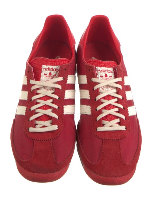 Adidas Suede Leather Trim Embellishment Athletic Sneakers
