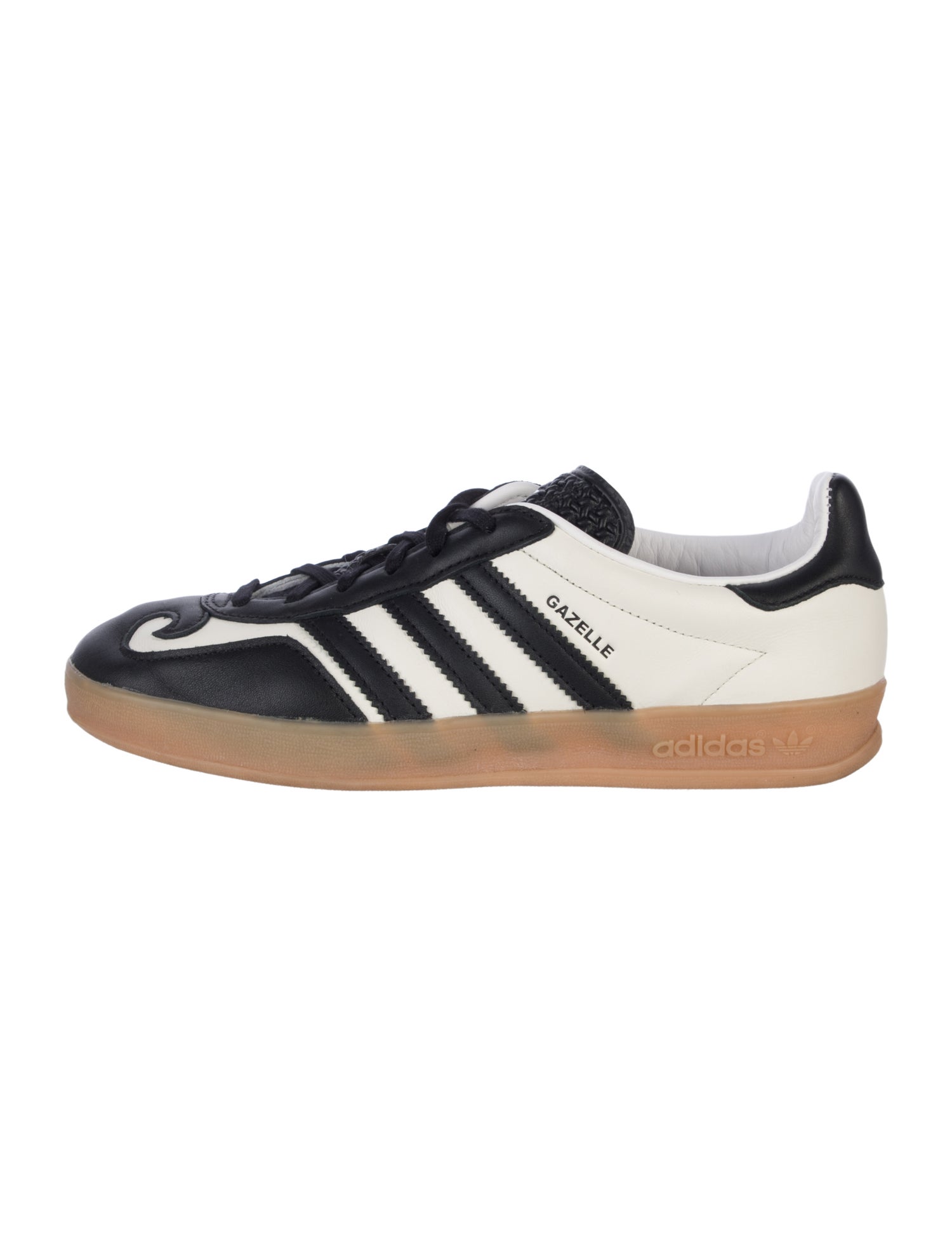 Adidas Leather Striped Sneakers