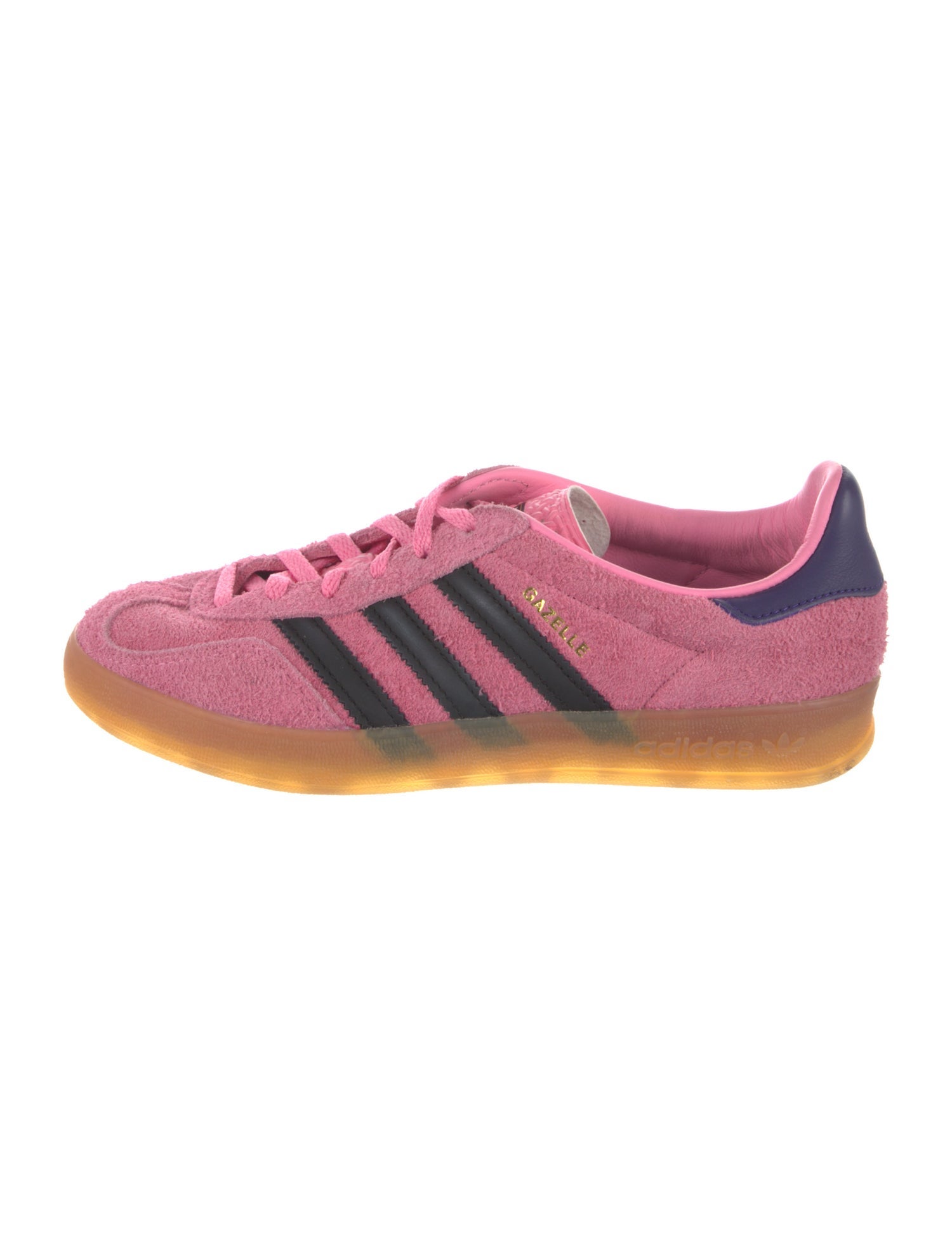 Adidas Suede Leather Trim Embellishment Sneakers