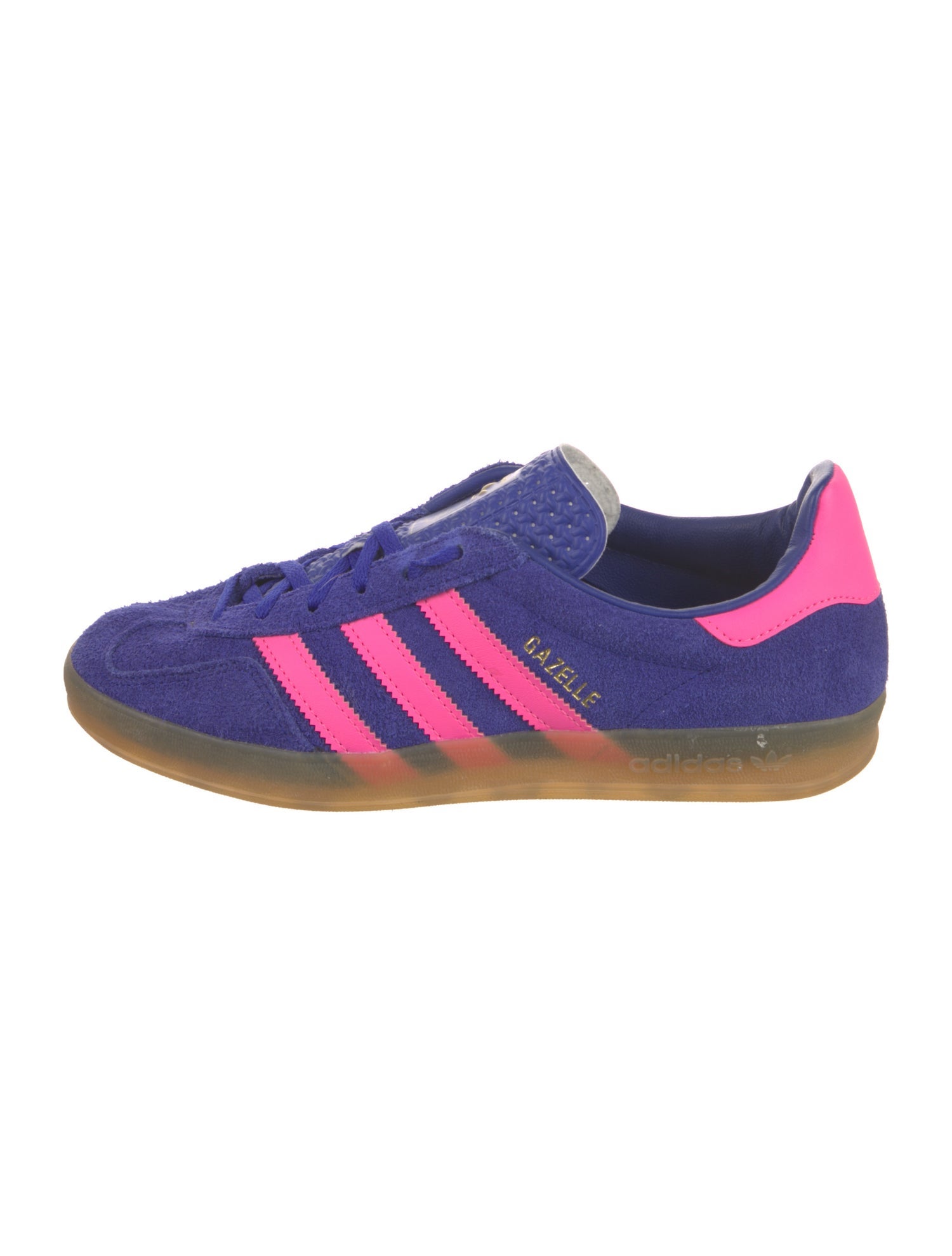 Adidas Suede Leather Trim Embellishment Sneakers