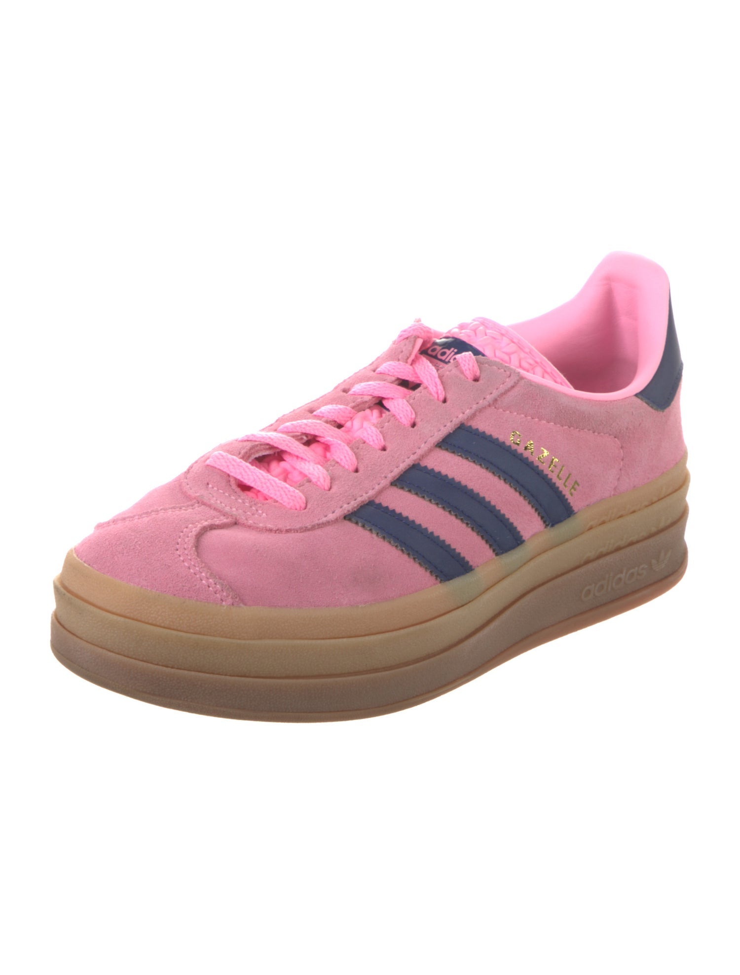 Adidas Suede Striped Athletic Sneakers