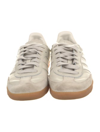 Adidas Leather Striped Sneakers