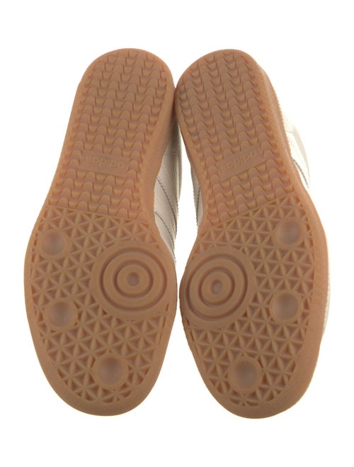 Adidas Leather Striped Sneakers