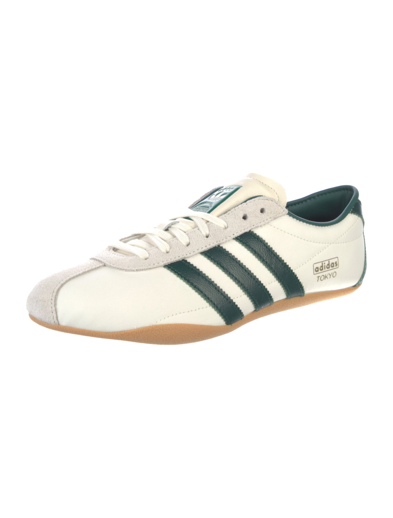 Adidas Leather Striped Sneakers