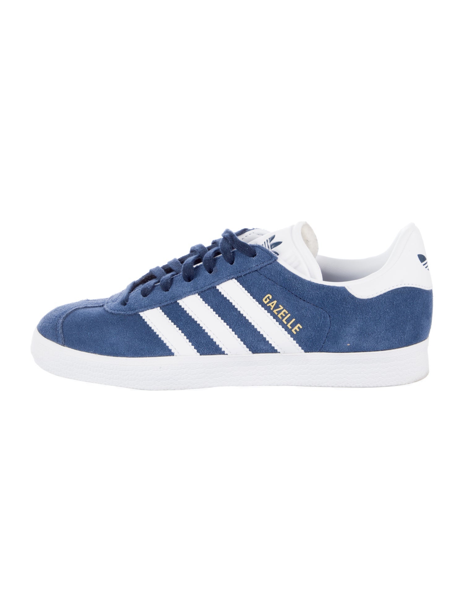 Adidas Suede Leather Trim Embellishment Sneakers
