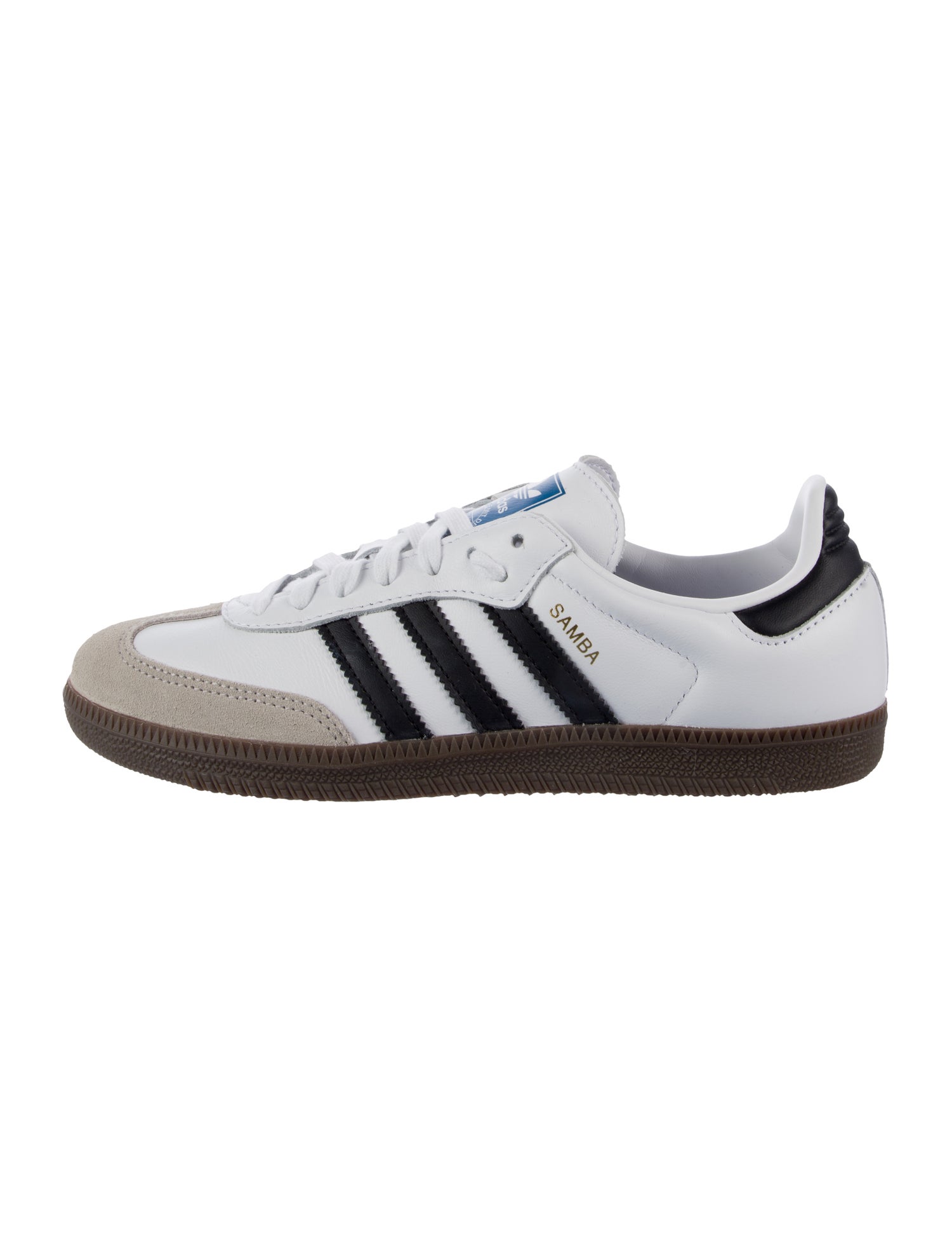 Adidas Signature Logo Leather Sneakers