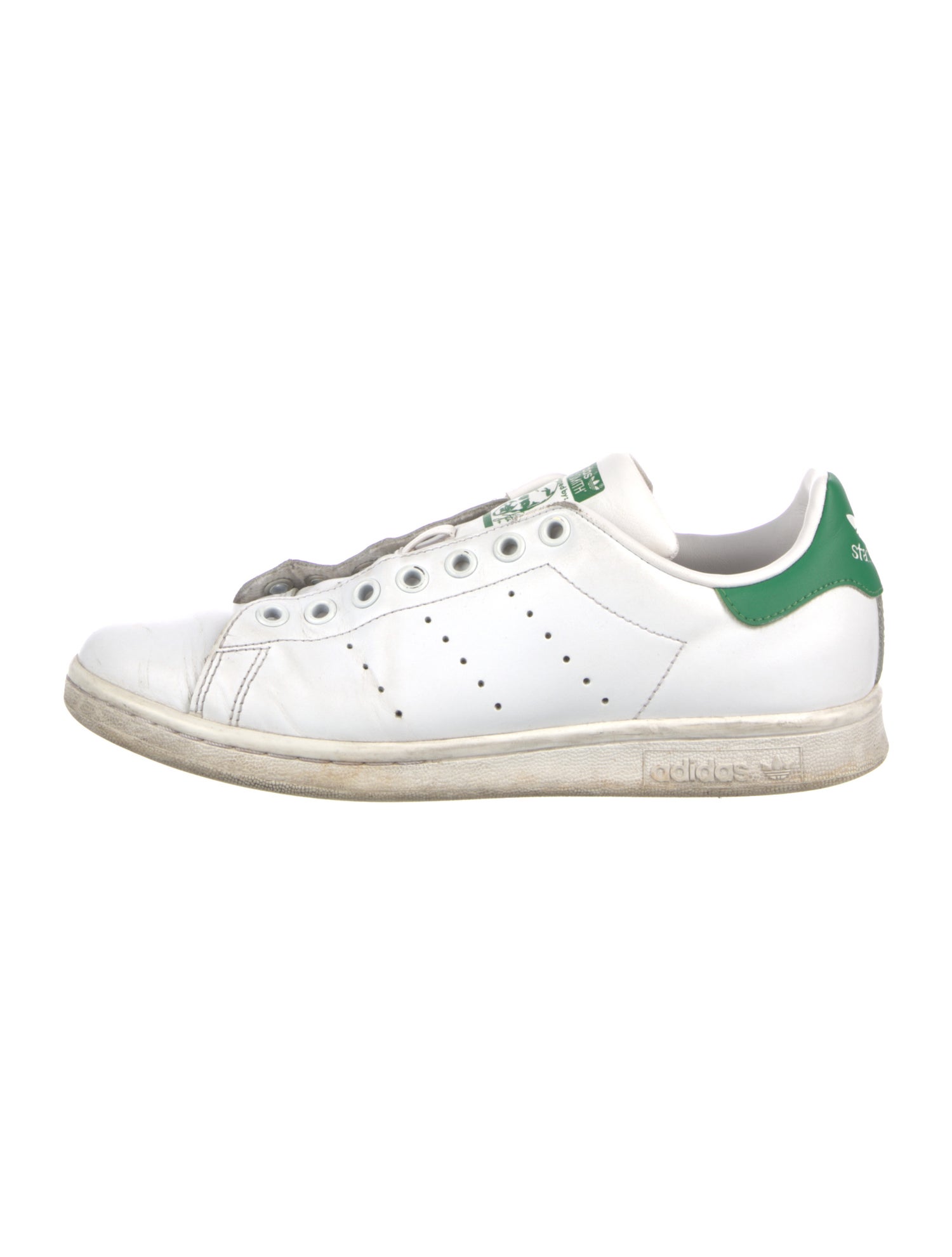 Adidas Leather Lasercut Accents Sneakers