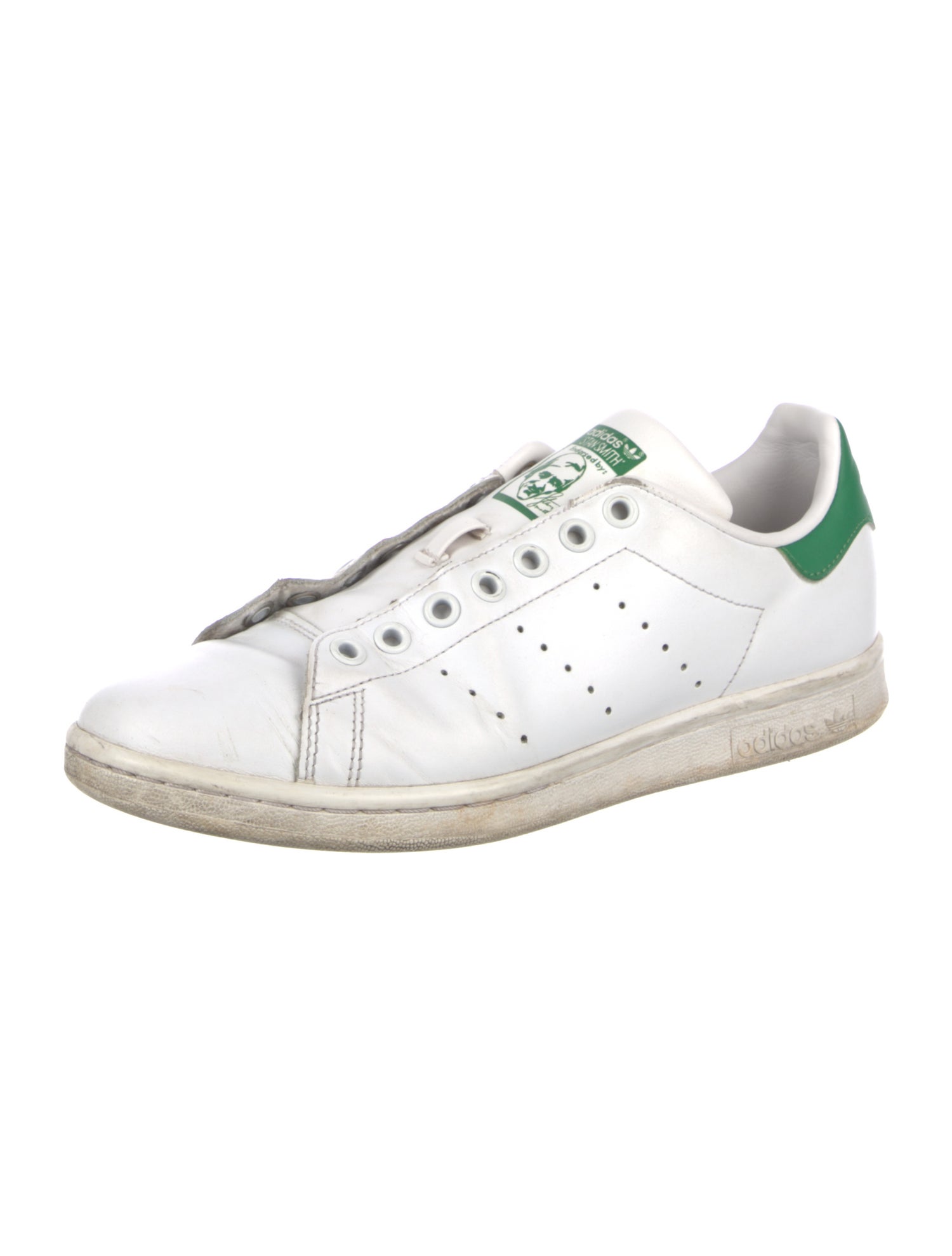 Adidas Leather Lasercut Accents Sneakers