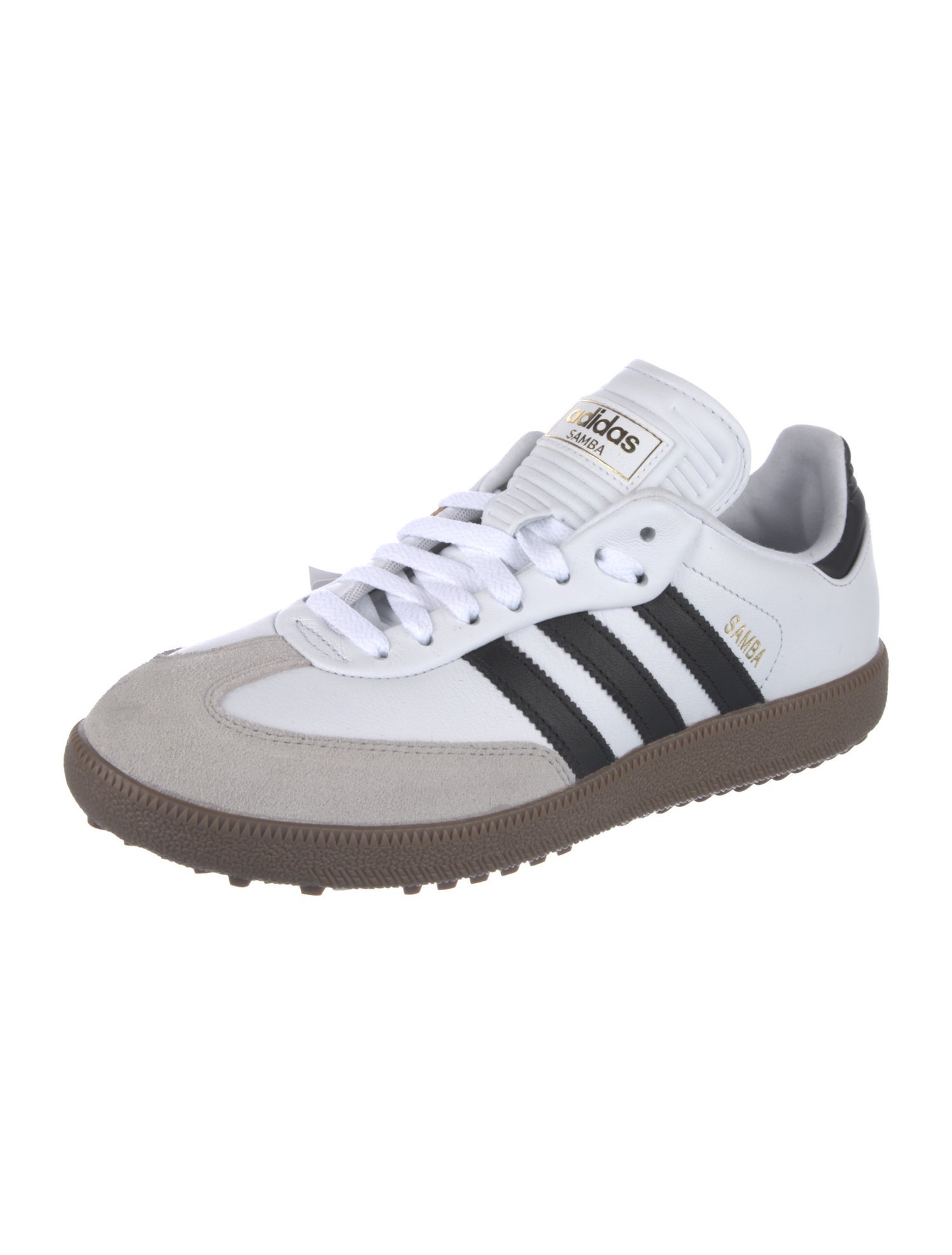 Adidas Leather Striped Sneakers