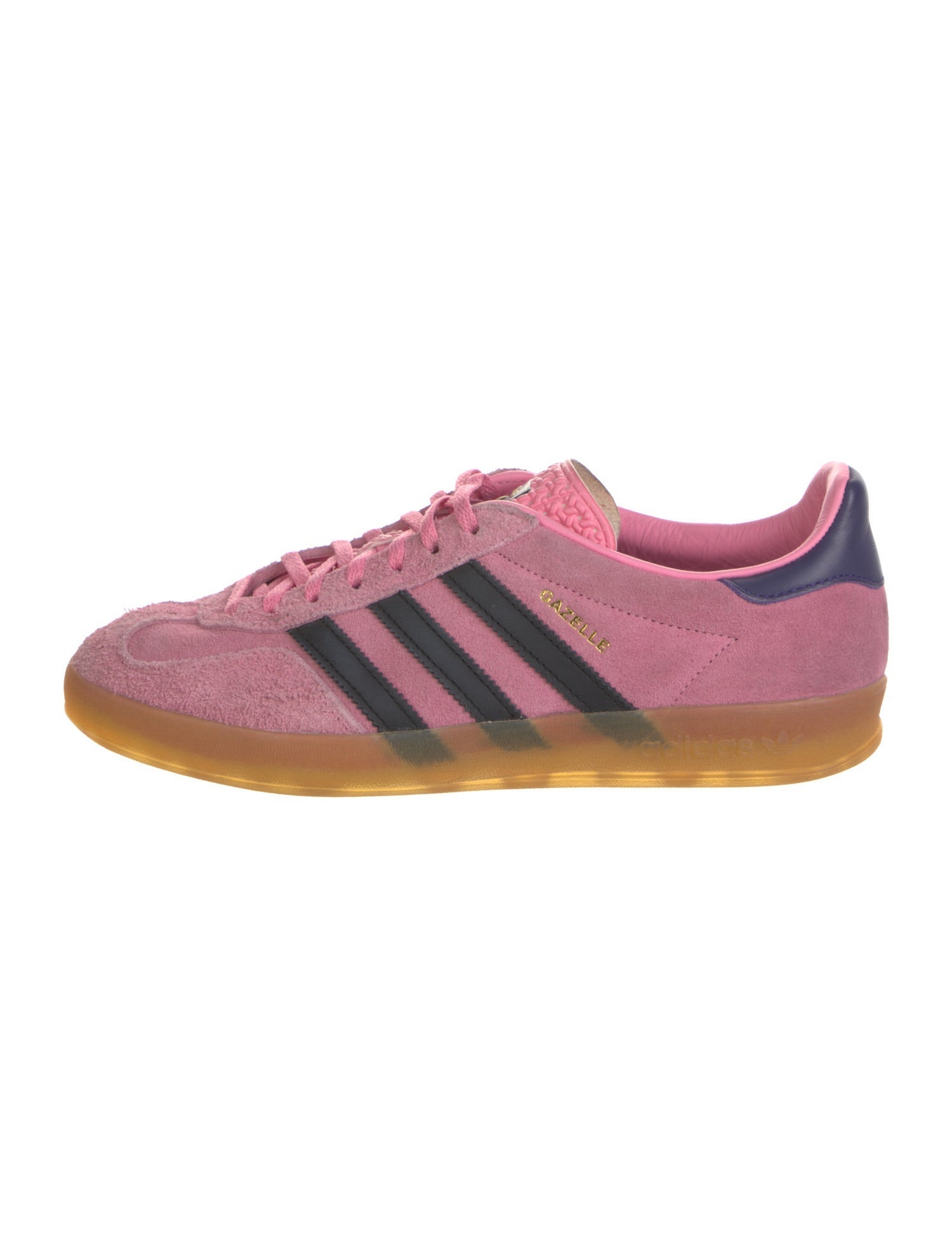 Adidas Suede Leather Trim Embellishment Sneakers