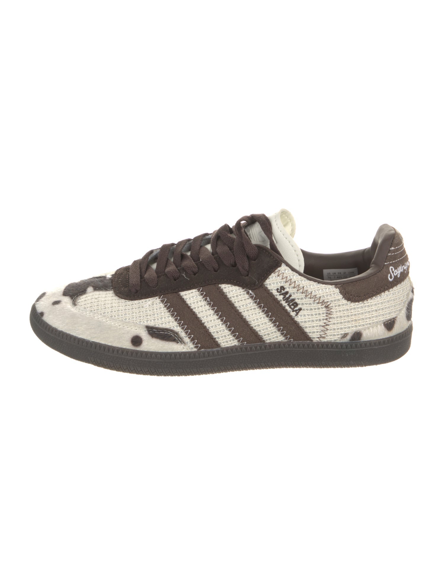 Adidas Suede Colorblock Pattern Sneakers