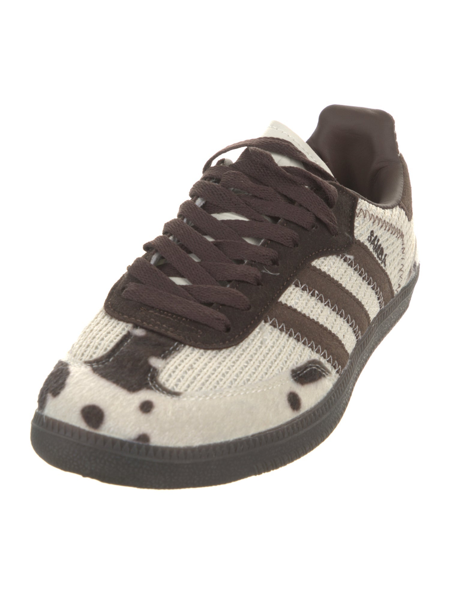 Adidas Suede Colorblock Pattern Sneakers
