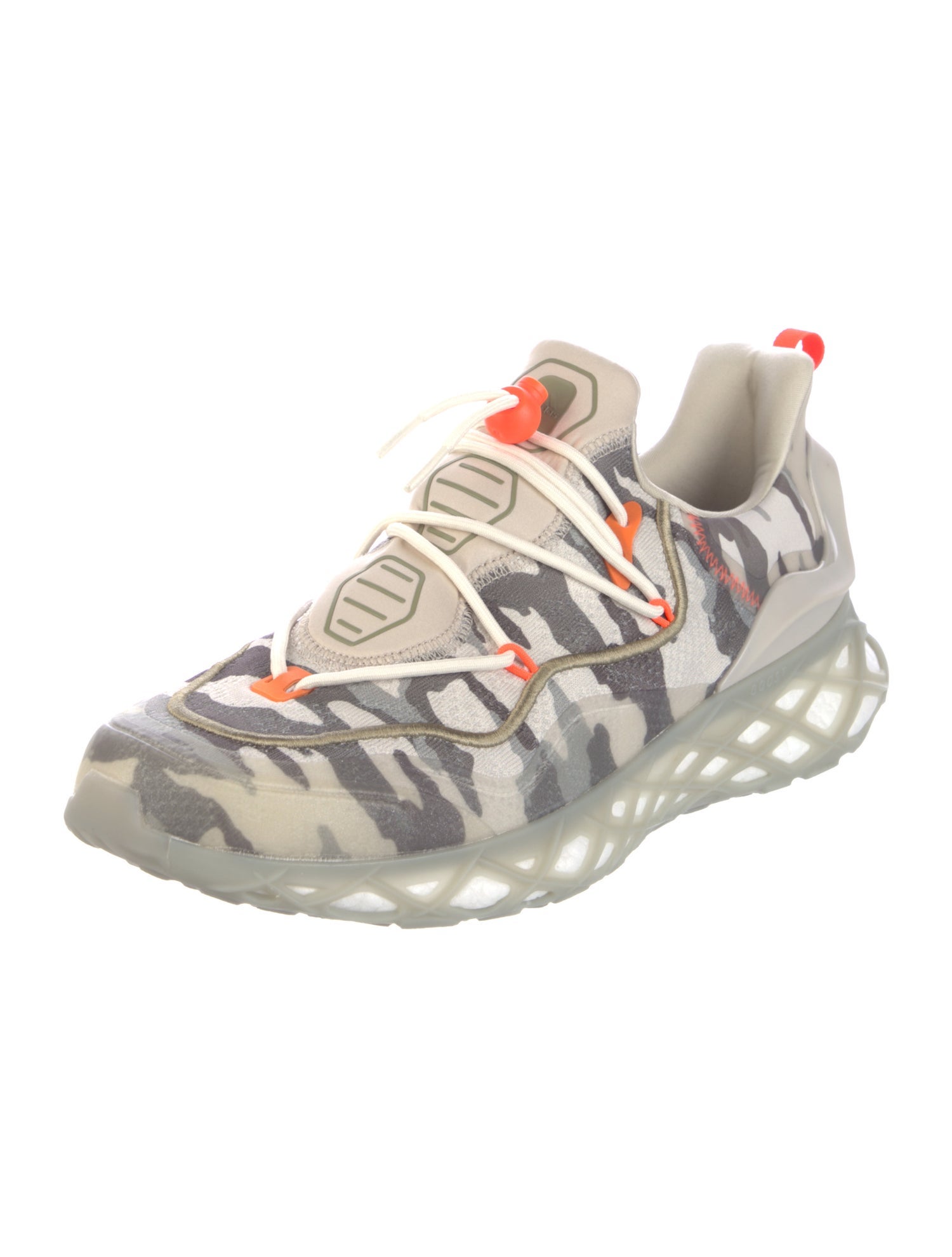 Adidas Mesh Printed Athletic Sneakers