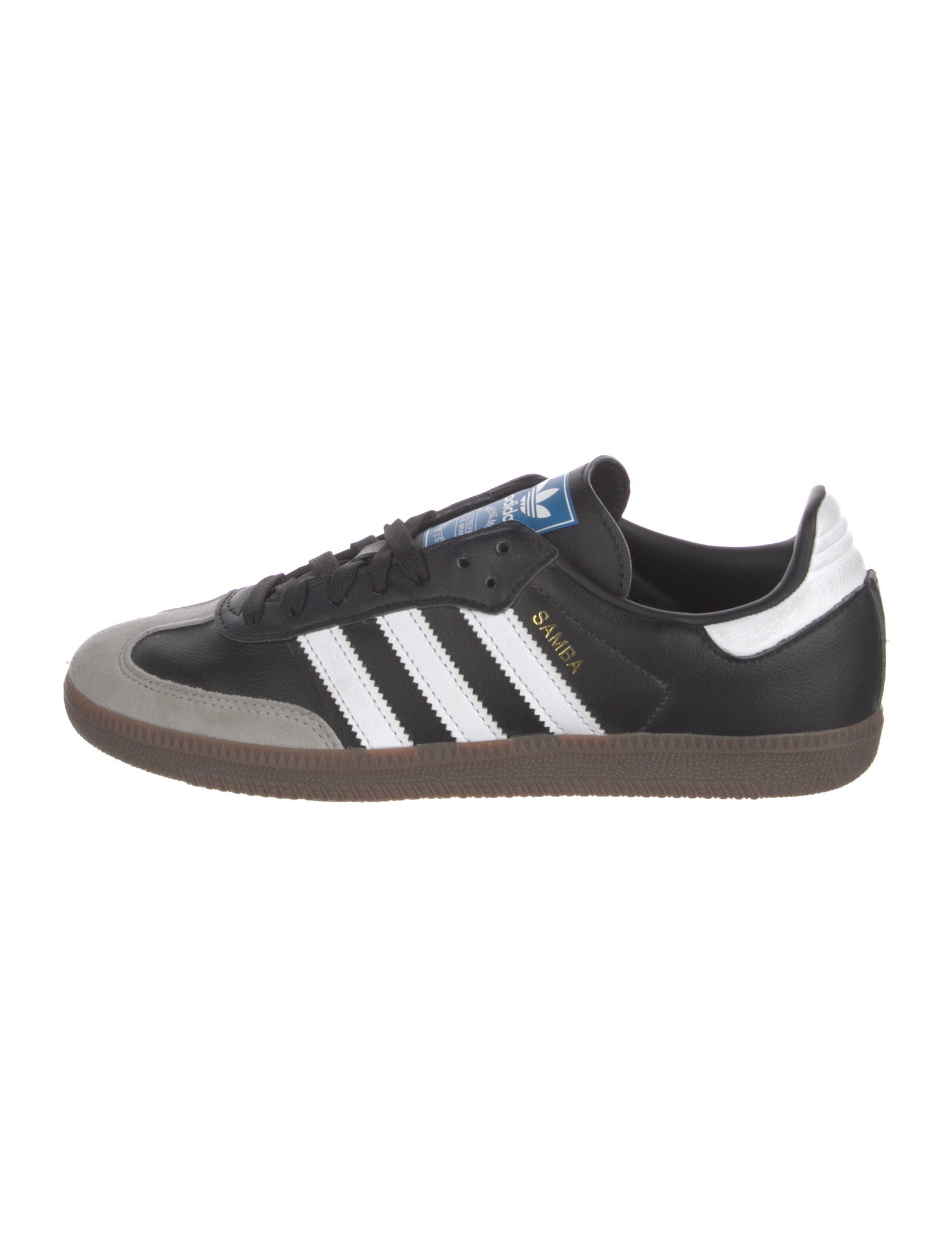 Adidas Leather Colorblock Pattern Sneakers