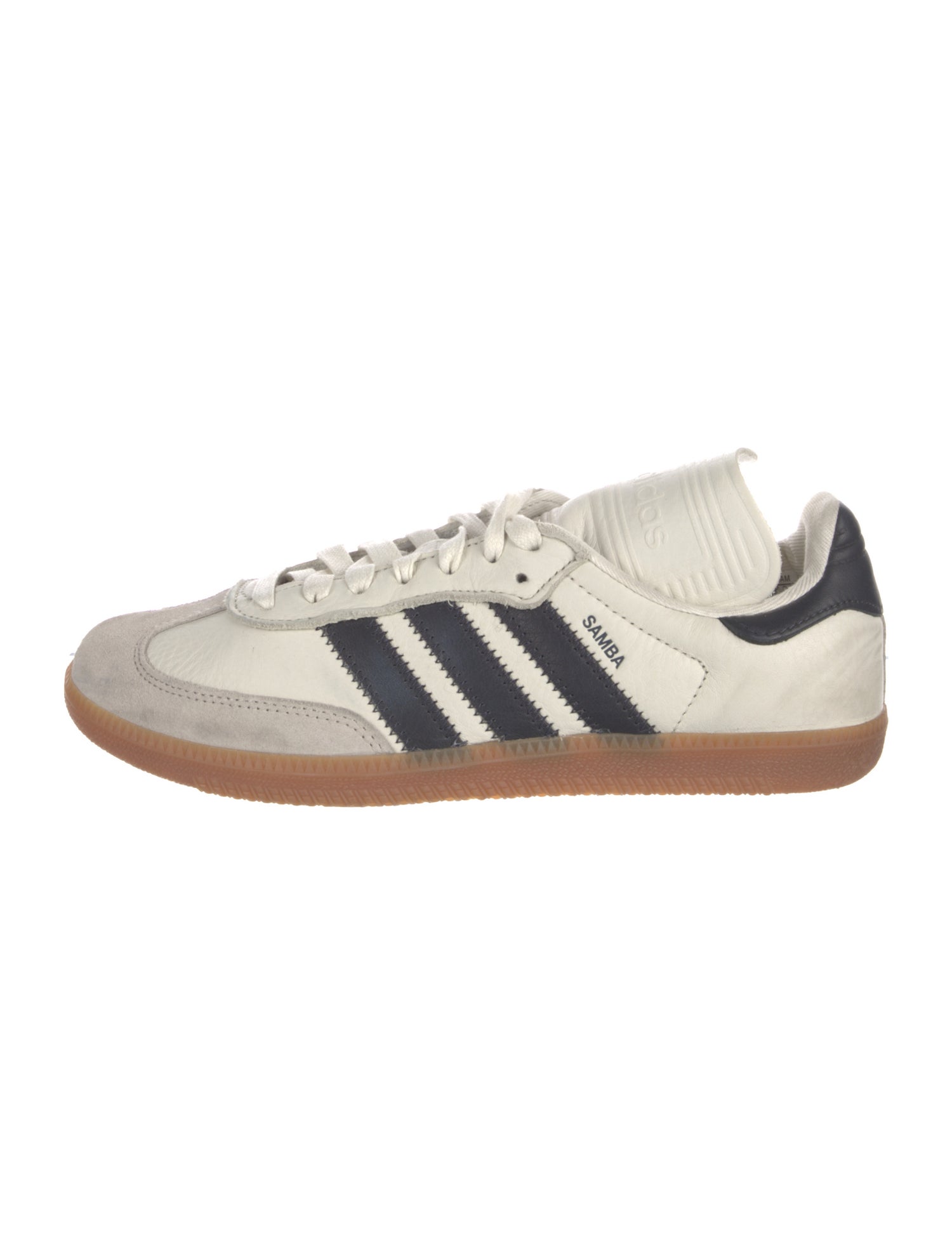 Adidas Leather Colorblock Pattern Sneakers