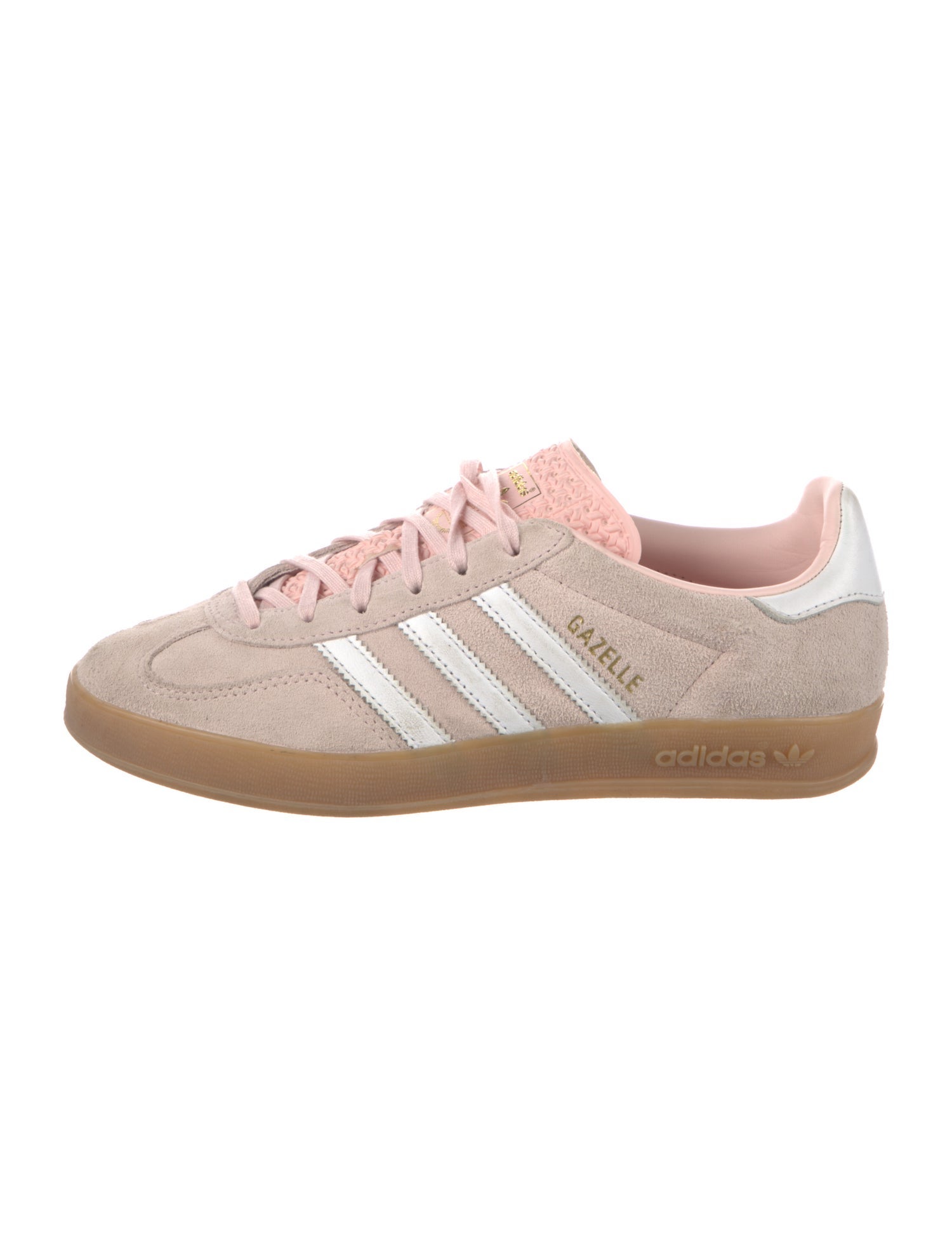 Adidas Suede Leather Trim Embellishment Sneakers