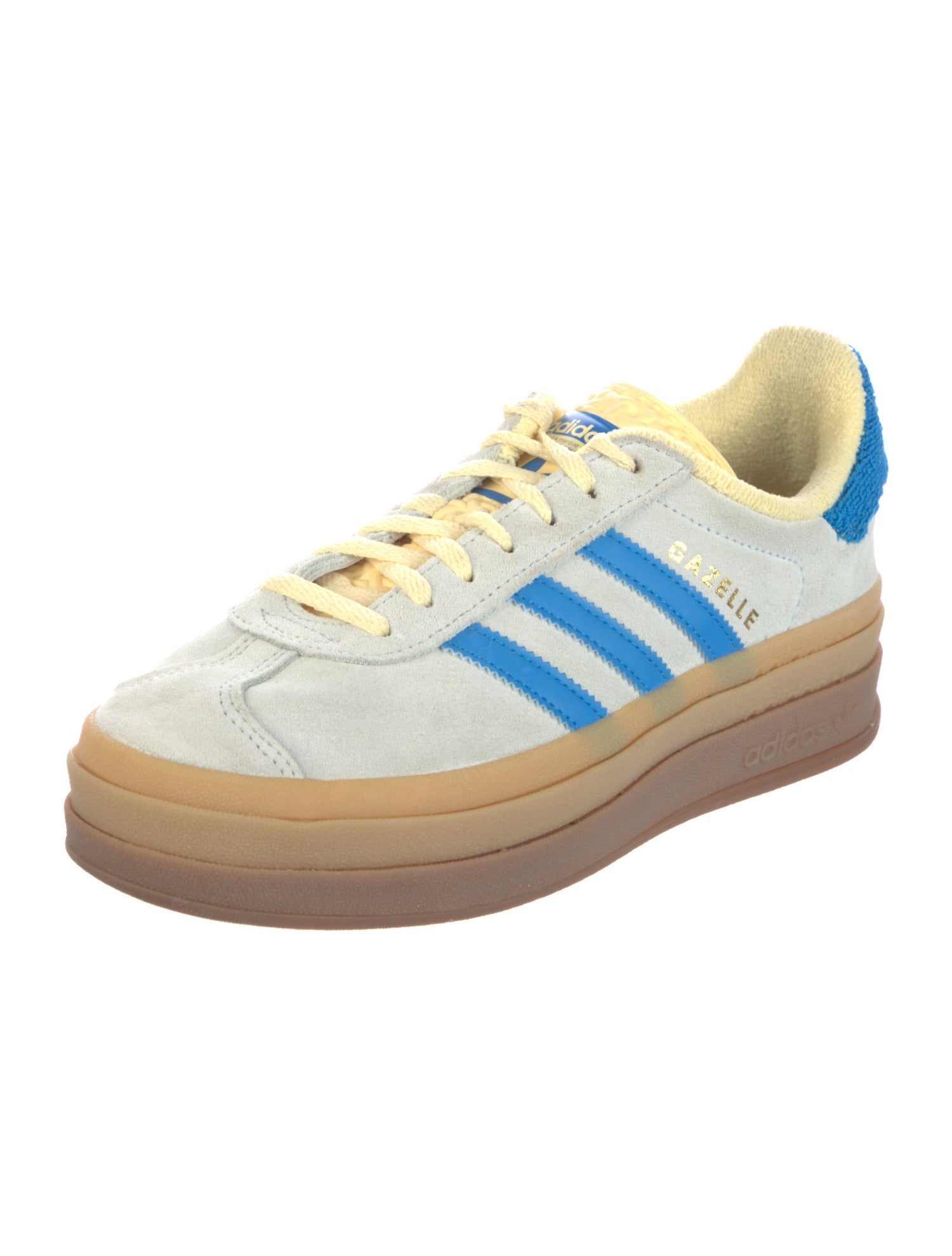Adidas adidas Gazelle Bold Almost Blue Yellow (Women's) Sneakers
