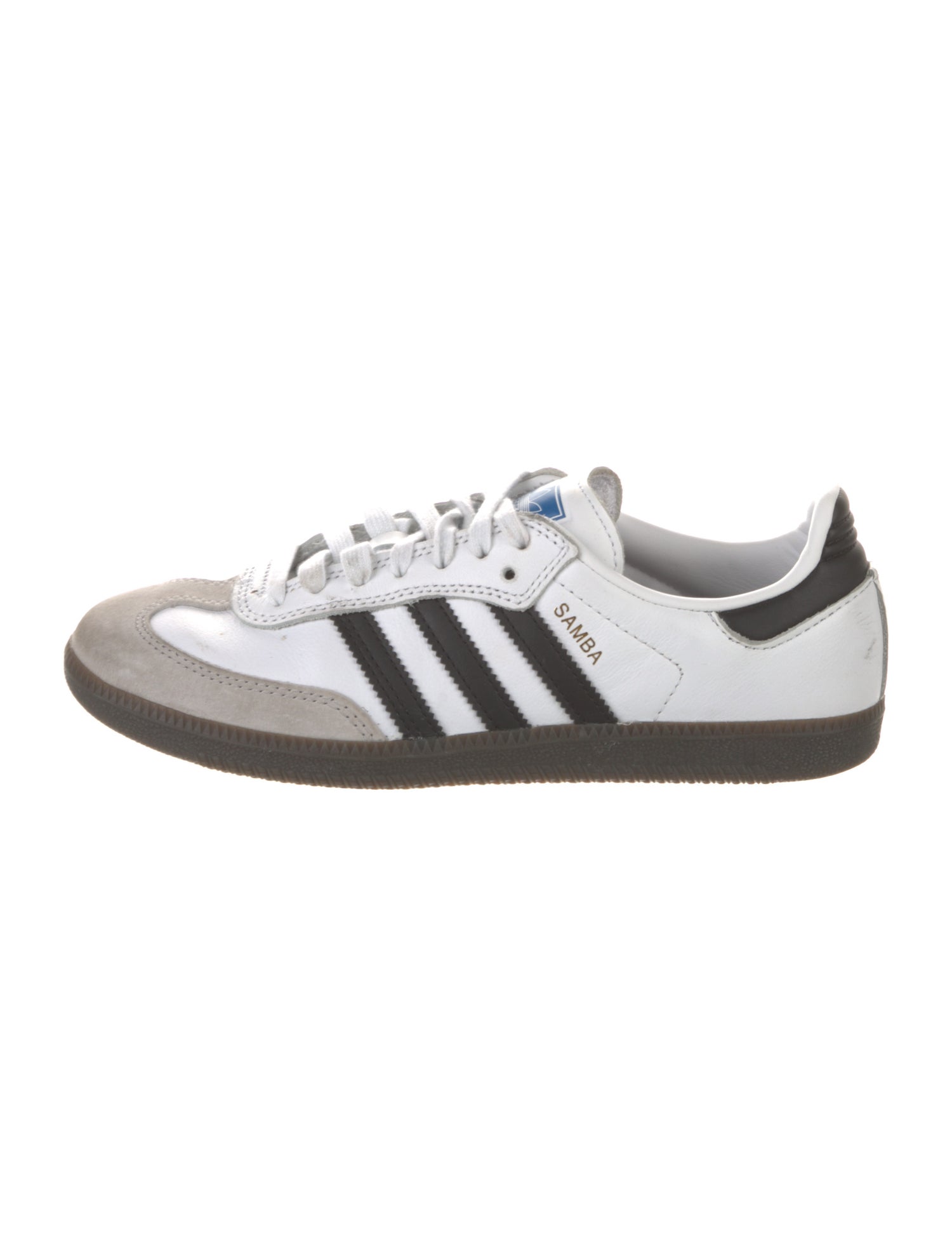 Adidas Signature Logo Leather Sneakers