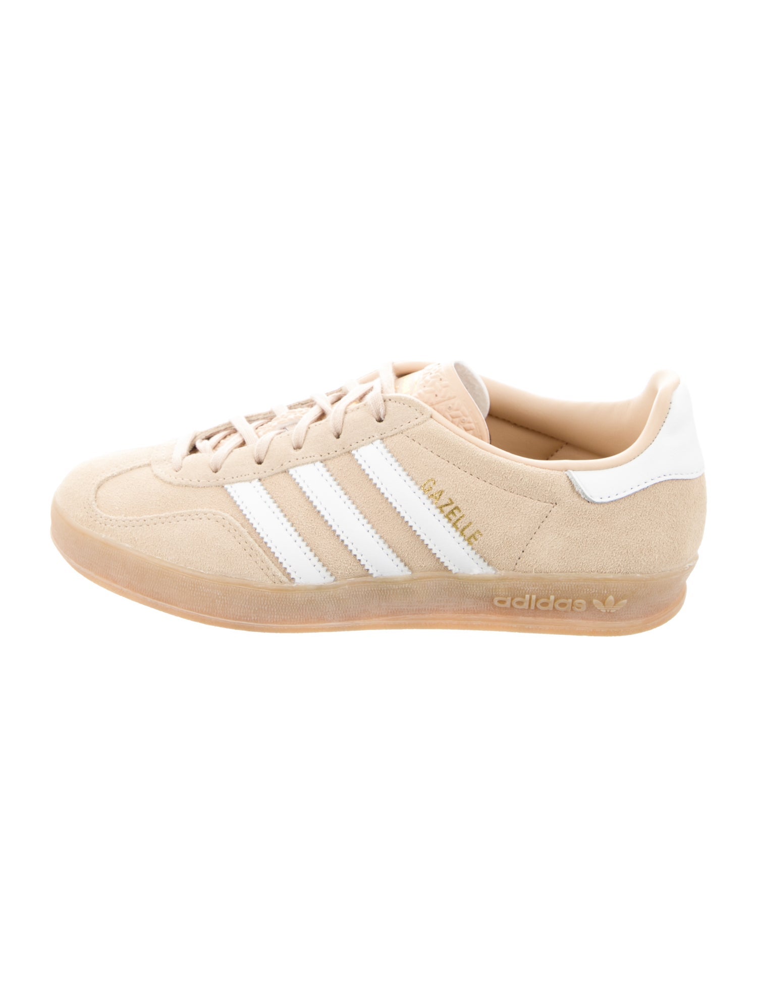 Adidas Suede Leather Trim Embellishment Sneakers