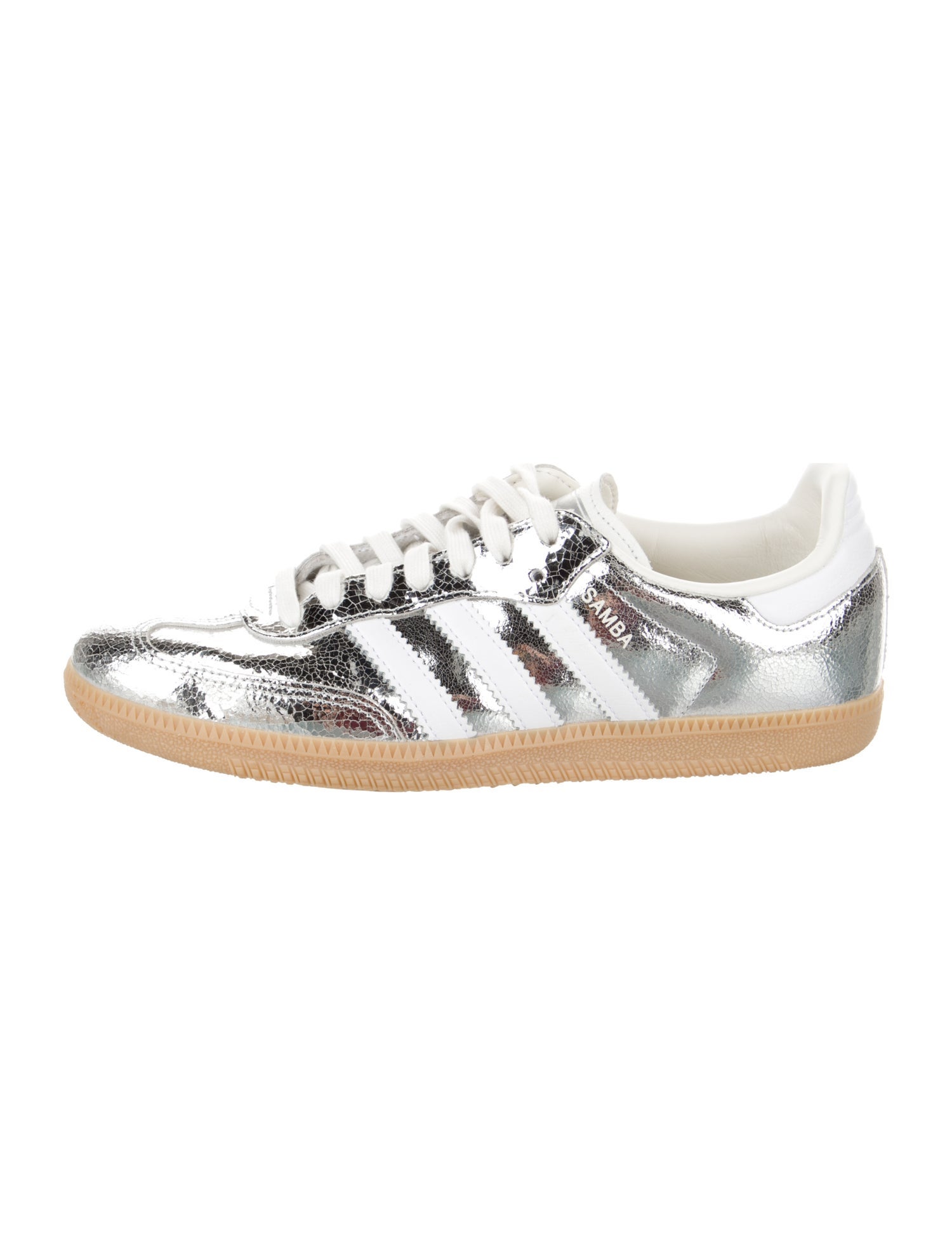 Adidas Leather Colorblock Pattern Athletic Sneakers
