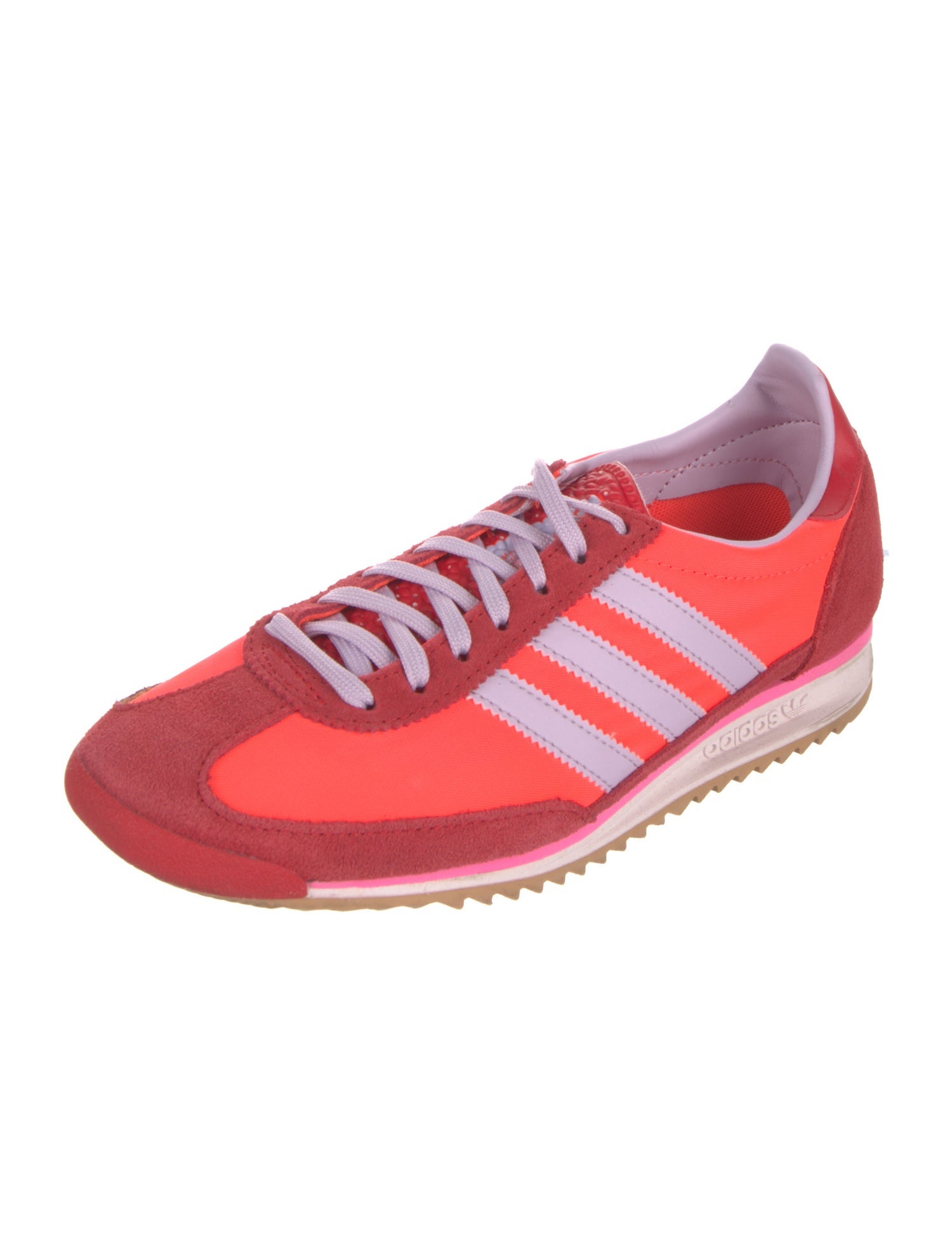 Adidas Suede Printed Athletic Sneakers