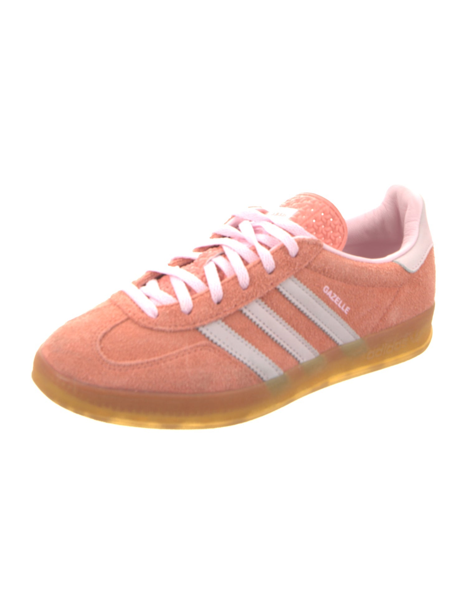 Adidas Suede Leather Trim Embellishment Sneakers