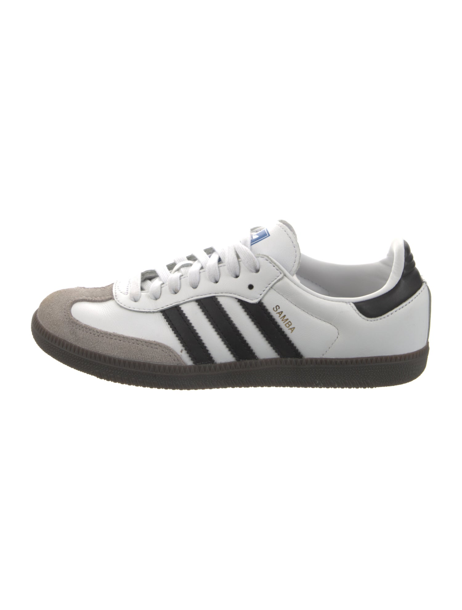 Adidas Signature Logo Leather Sneakers