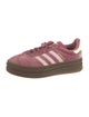 Adidas Suede Leather Trim Embellishment Sneakers