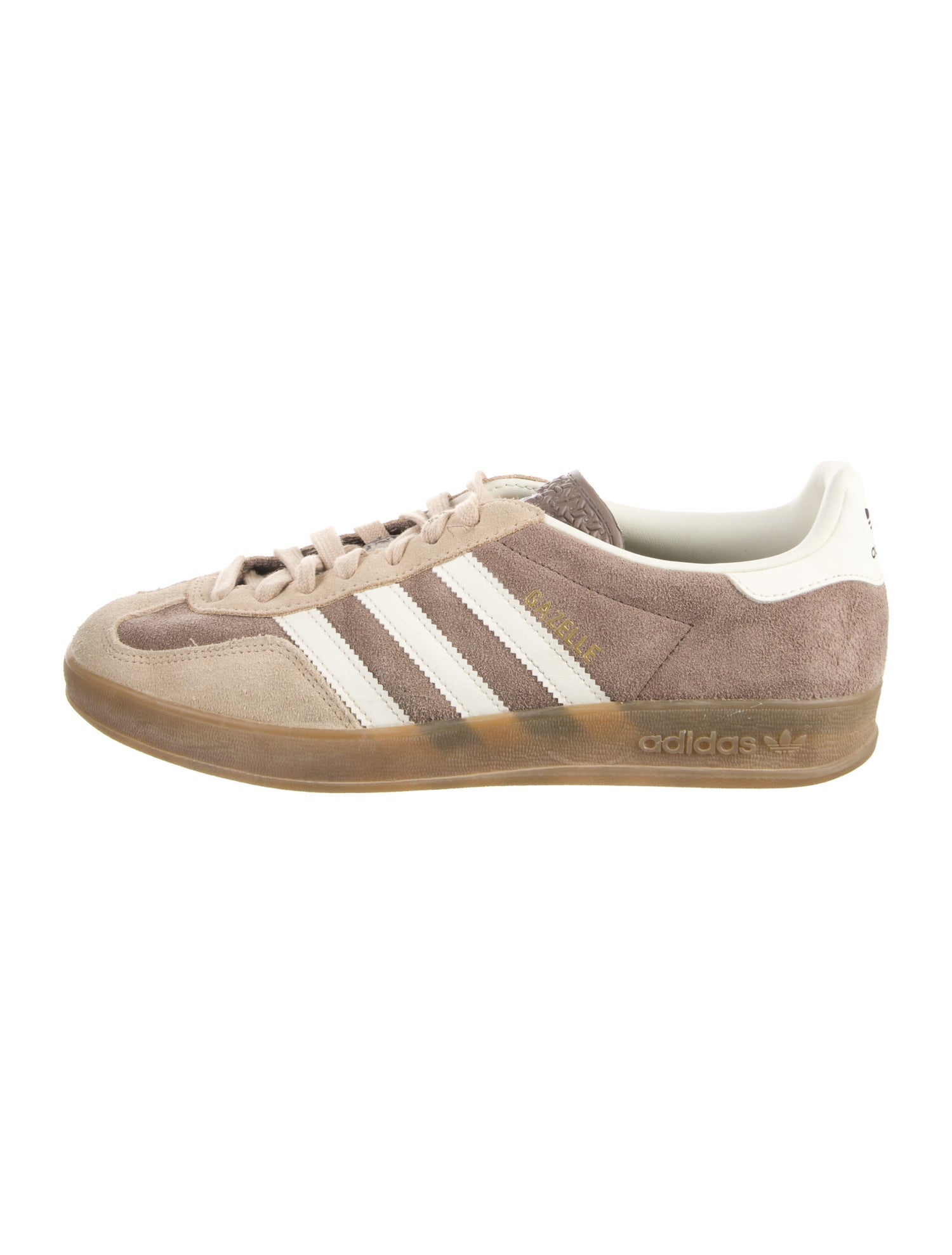 Adidas Suede Leather Trim Embellishment Sneakers
