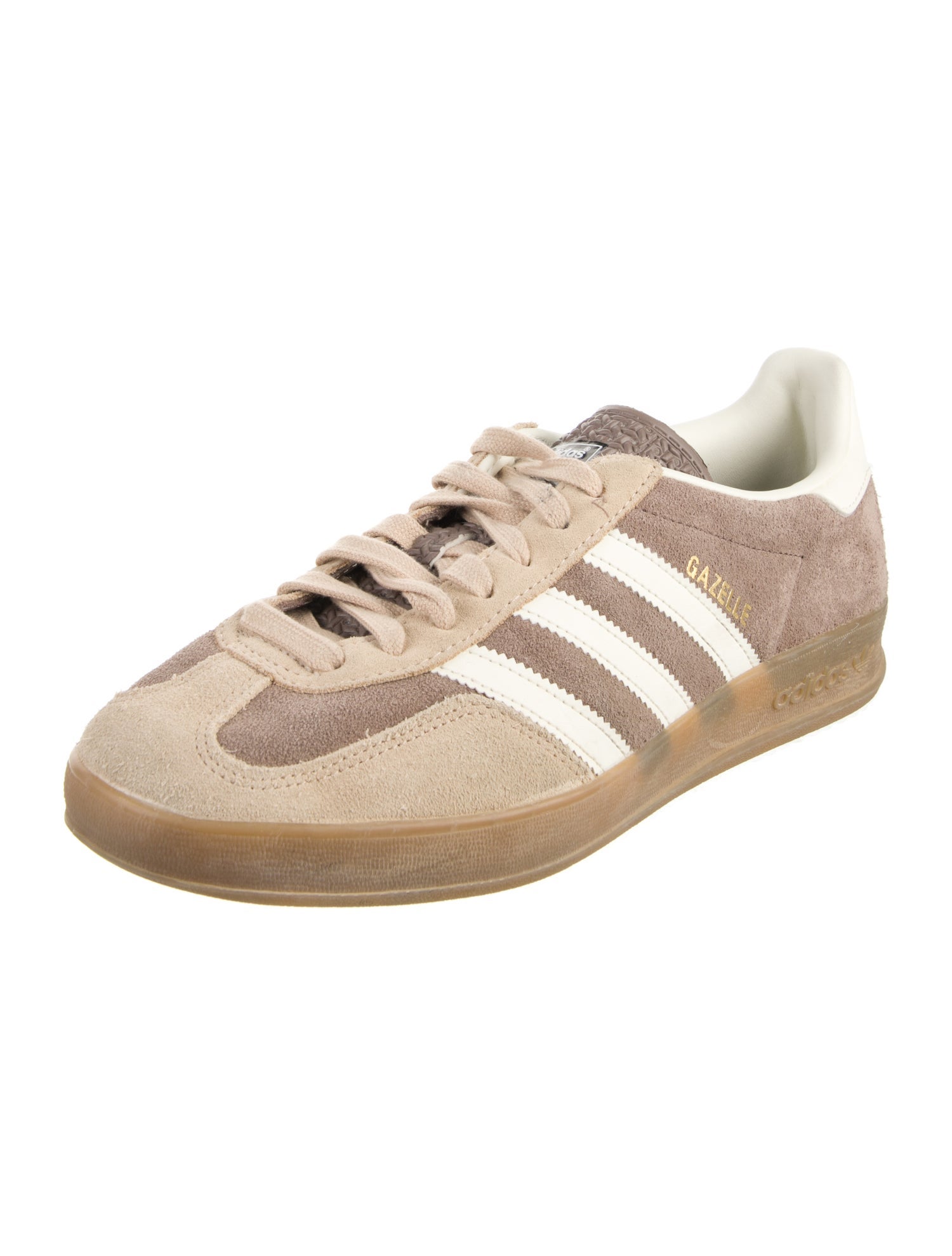 Adidas Suede Leather Trim Embellishment Sneakers